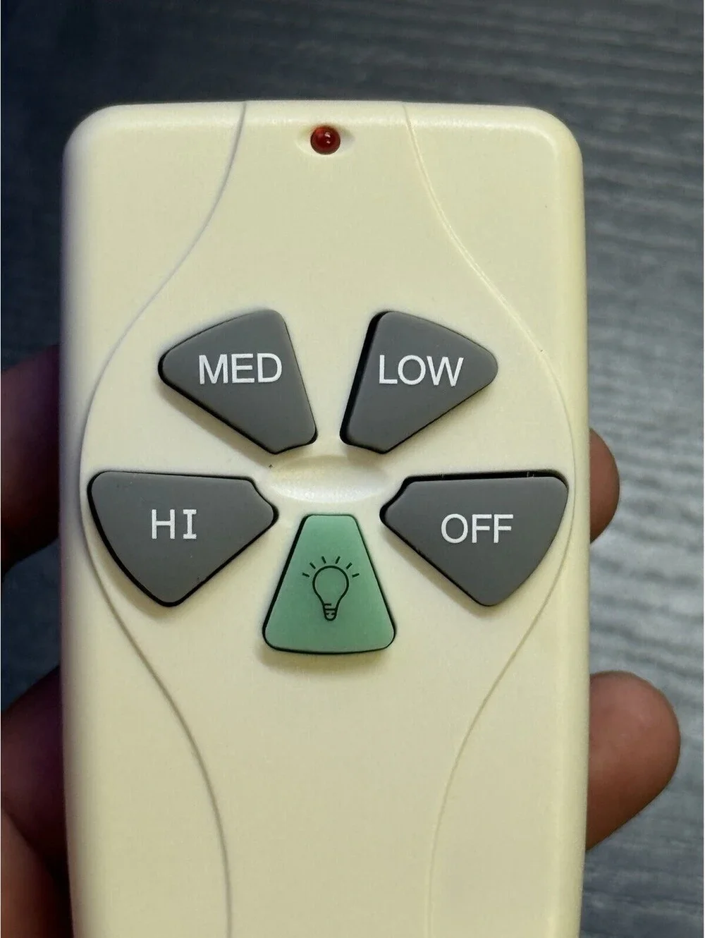Concord Ceiling Fan Remote Control 3-Speed Dimmer Remote Only